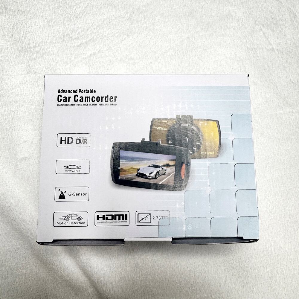 NEW HD 1080P Advanced Portable Dash Cam 2.7" LCD & Night Vision Camera + Mount - Picture 2 of 8